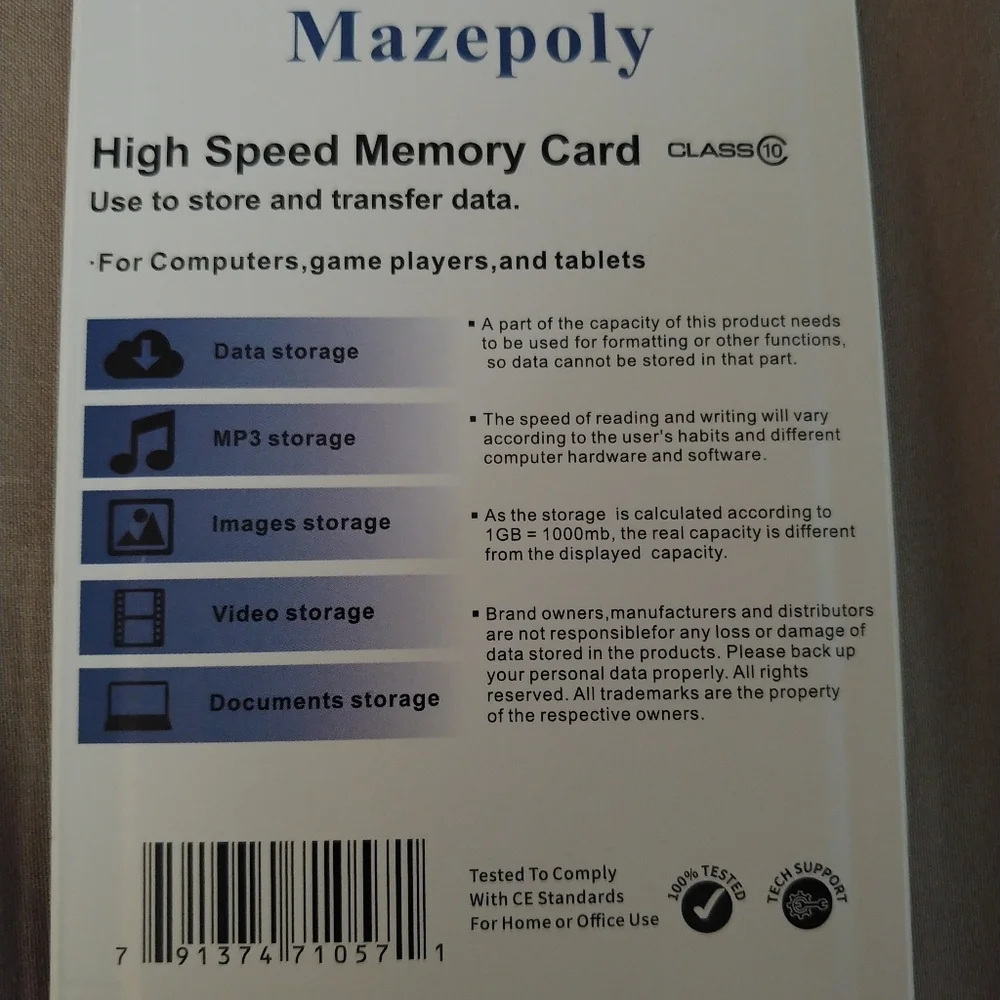 NWT Memory card